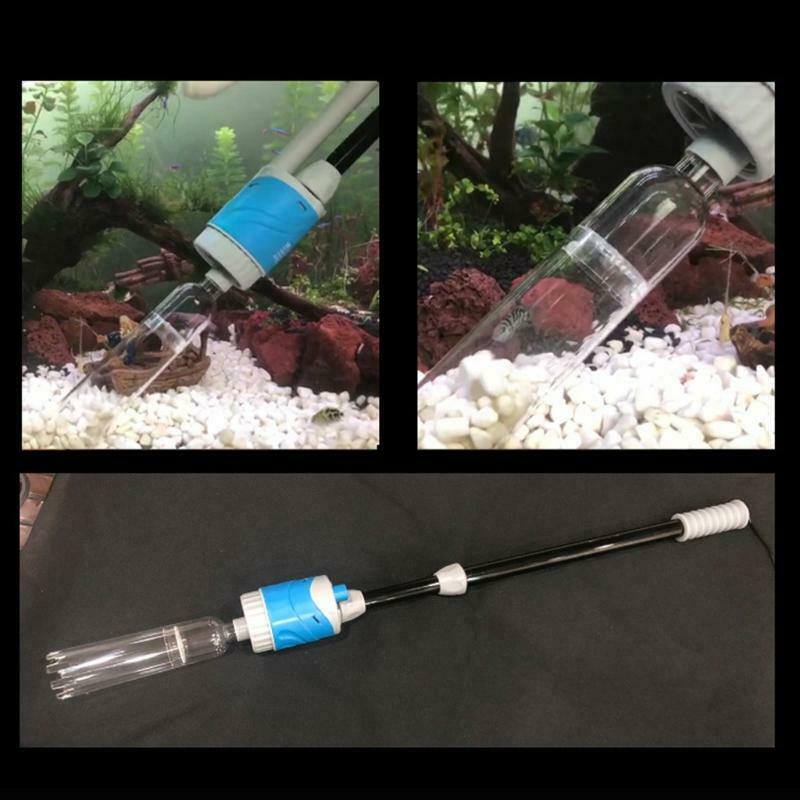 Aquarium Gravel Cleaner Nozzle Accessory for Electric Water Changer Pump Siphon
