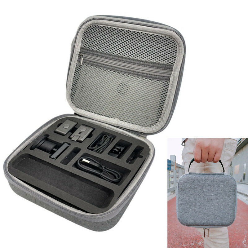 New Waterproof Storage Box Carry Shell For Dji Action 2 Camera Accessories Gray