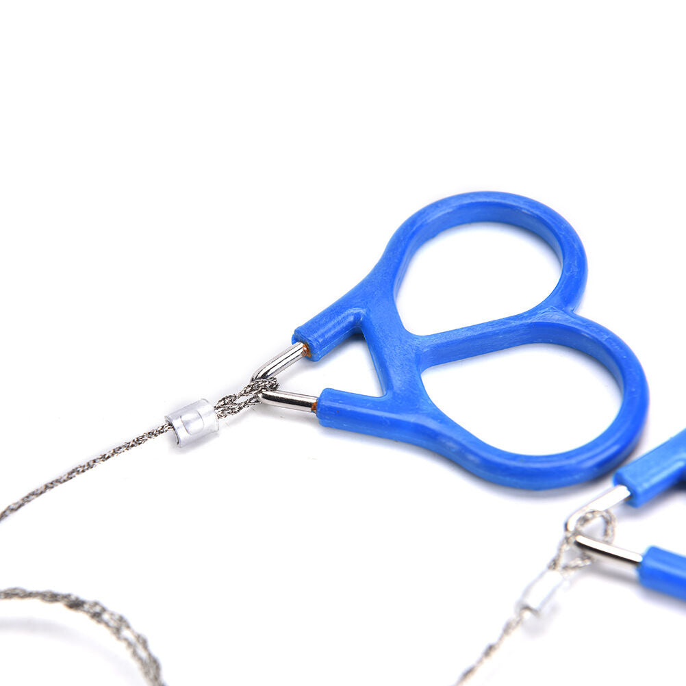 Stainless Steel Ring Wire Camping Saw Rope Outdoor Survival Emergency Too.l8
