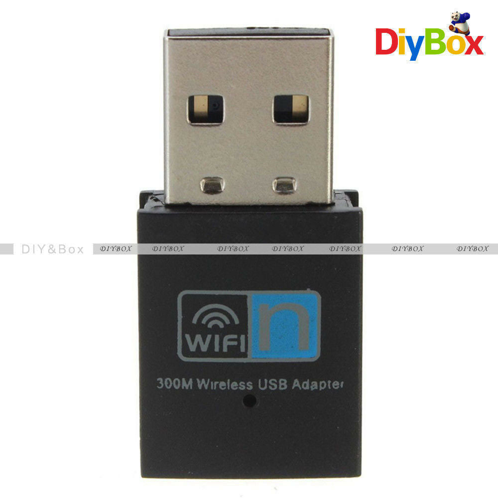 300Mbps Mini Wireless USB Wifi LAN Adapter Dongle Netzwerk 802.11b/g/n RTL8192