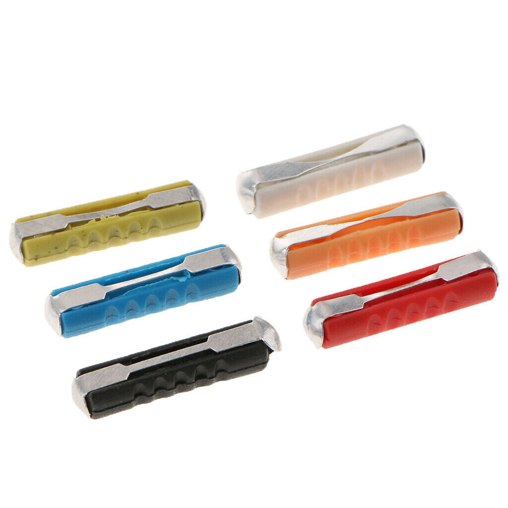 5A-30A mini fuses with clip torpedo fuses for car / motor vehicle, set of 50