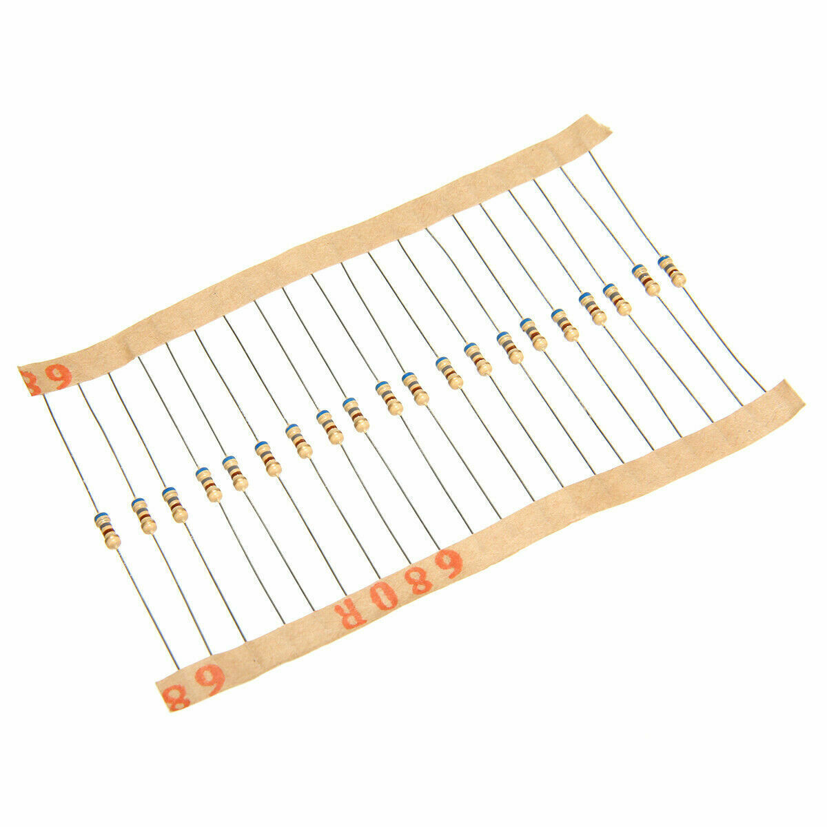 Practical 1500 PCS 75 Values Power Carbon Film Resistors Assorted Assortment Kit