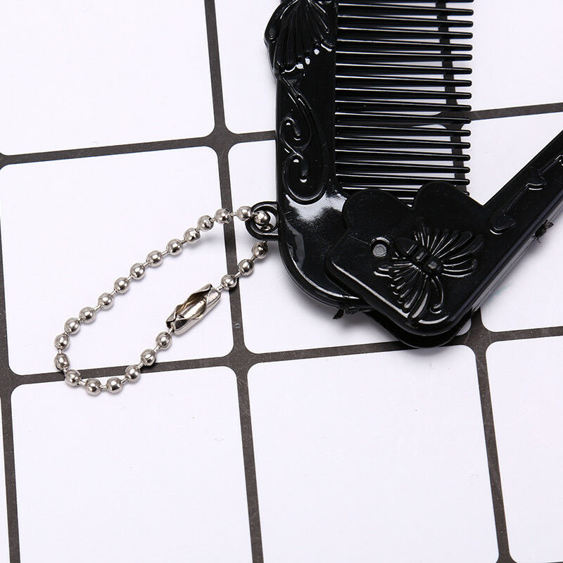 portable hair comb brush heychain foldable massage comb anti-stati chair c.l8