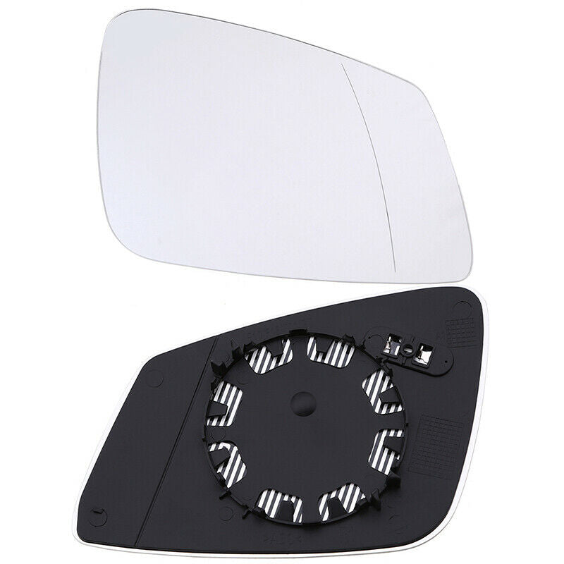 Right Heated Door Wing Mirror Glass White Fit BMW 6-Series Touring F11 Replace
