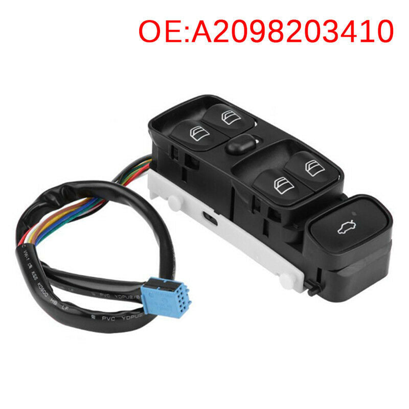 Power Master Window Switch for Mercedes W209 CLK320 CLK500 03-09 A2098203410BDA
