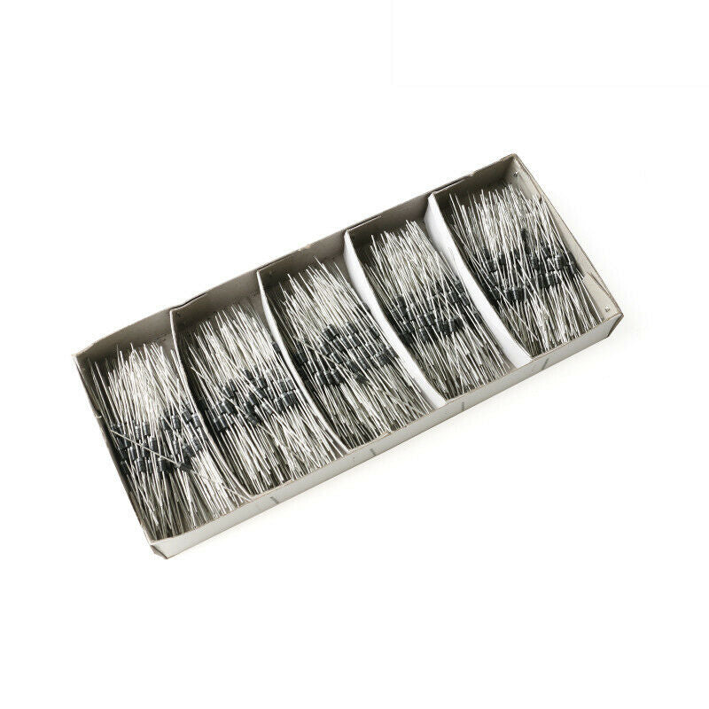 50pcs DIP UF4007 DO-41 1000V/1A Diodes Ultra Fast Recovery Diode Rectifier
