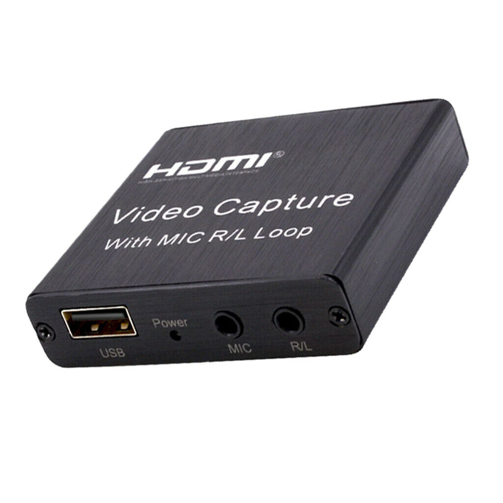 Capture Card USB 2.0   Game Capture Card Device with   Loop-out Support HD