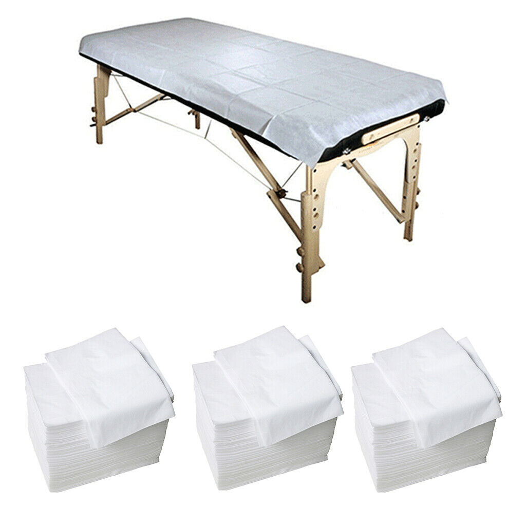 Lot 300pcs Thick Disposable Bed Sheet Covers for Massage Spa Tattoo 70x170cm