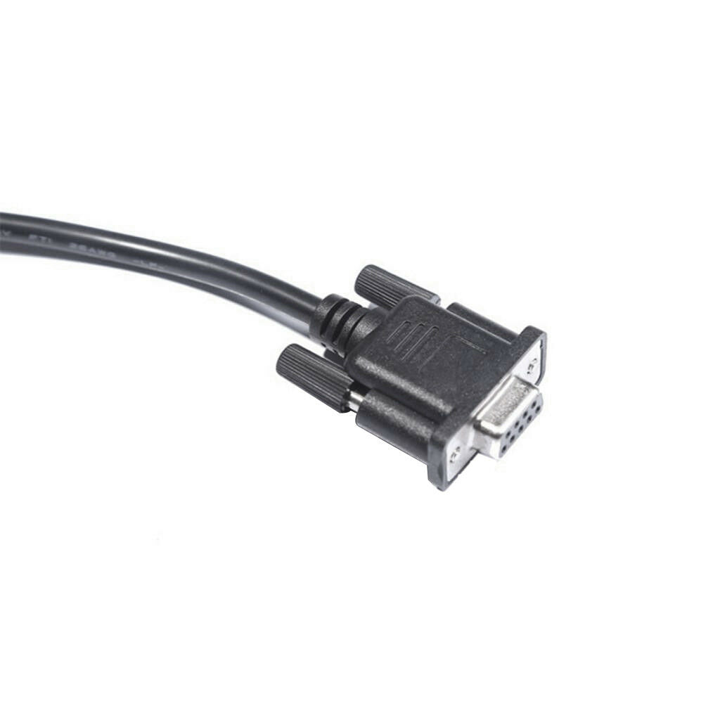 OBD2 16-Pin to DB9 9-pin Serial Port RS232 OBD2 Adapter Cable Car Diagnostic
