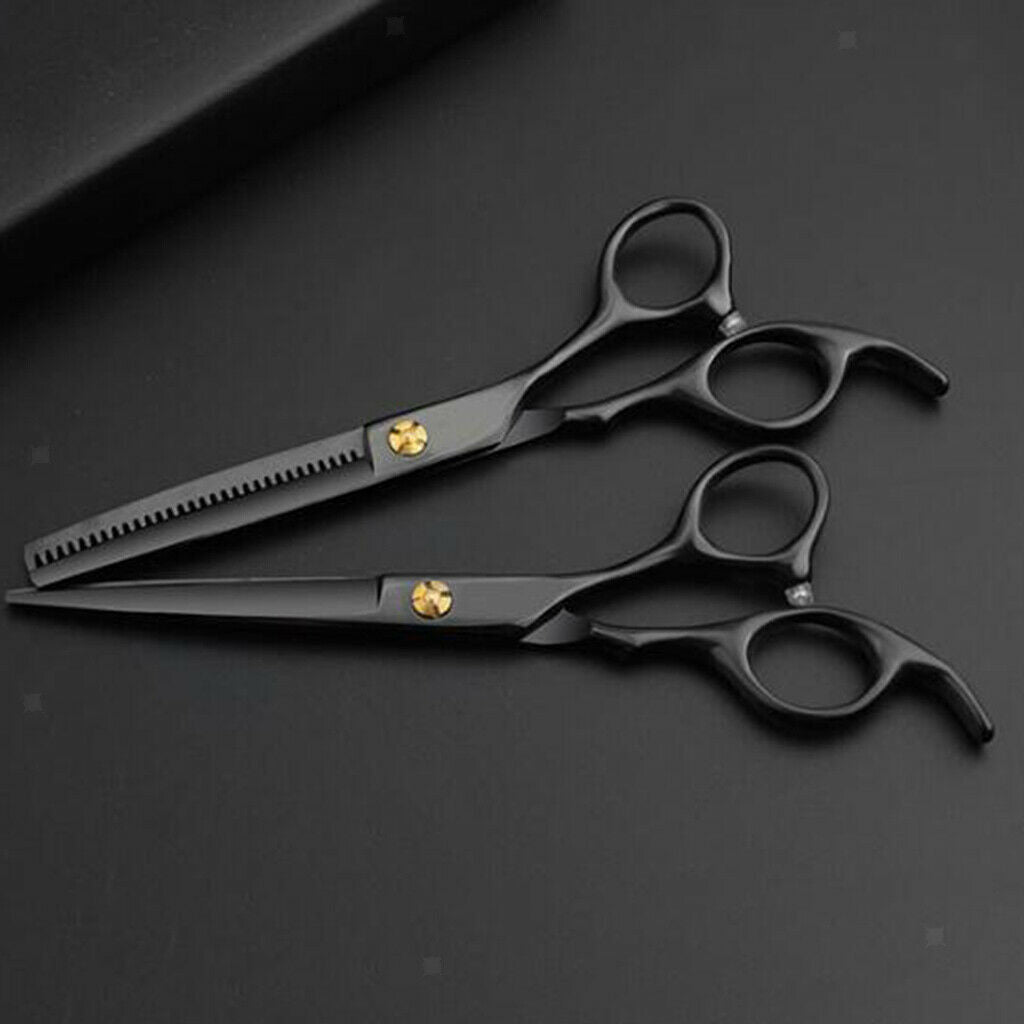 Hair Cutting Scissors Pro Hairdressing Thinning Shears Kit Styling Haircut