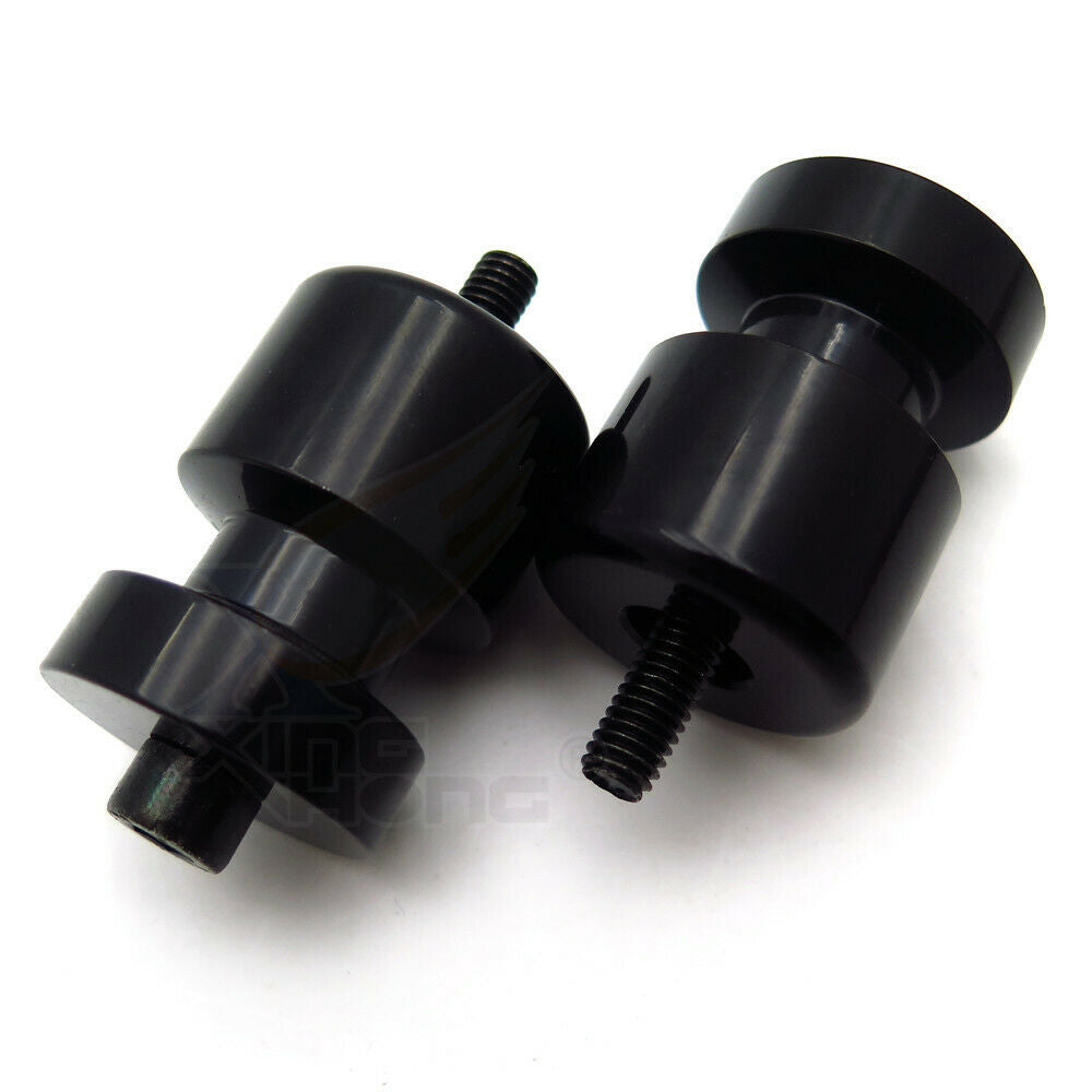 Black Swingarm Spool 6mm For Yamaha R1 YZF-R1 R6 YZF-R6 1998-2015 14 13 12