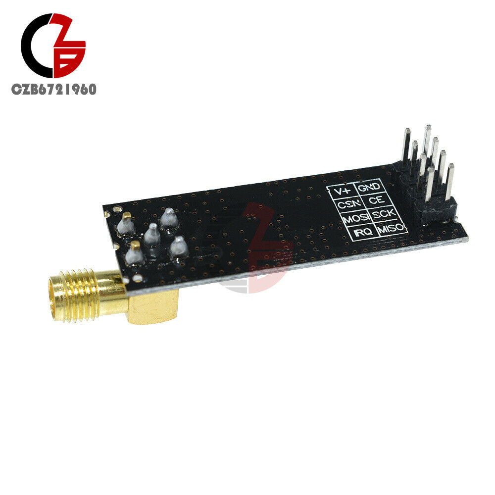 10x NRF24L01+PA+LNA SMA Antenna Wireless Transceiver Communication Module 2.4G