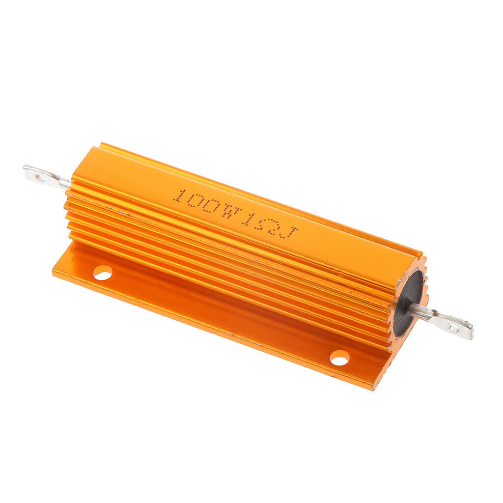 100W Durable Wire Case Housing Housing Assortment Electrical Resistor Aluminum