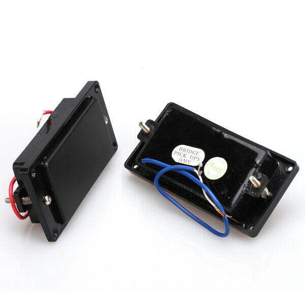 Black Sealed Humbucker Pickup Set+Circut Wiring 3 Box Pickup Selector for LP