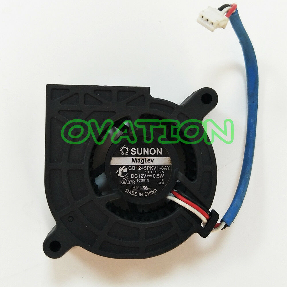 For SFor UNON GB1245PKV1-8AY 11.F.X.GN SleeveBearingBlower Fan45*45*25mm12V 0.5W