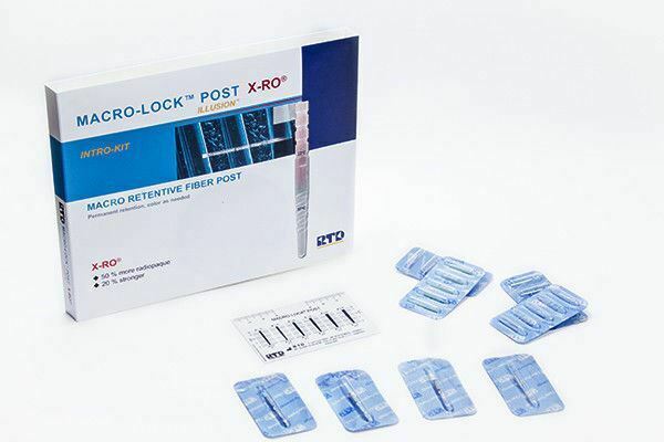 Dental RTD MACRO-LOCK(TM) POST X-RO ILLUSION Introductory Kit