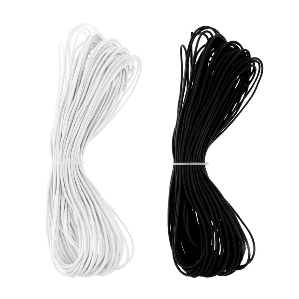Set of 2 Elastic Shock Bungee Rope Cord Marine Boats Caravan Shock Cords