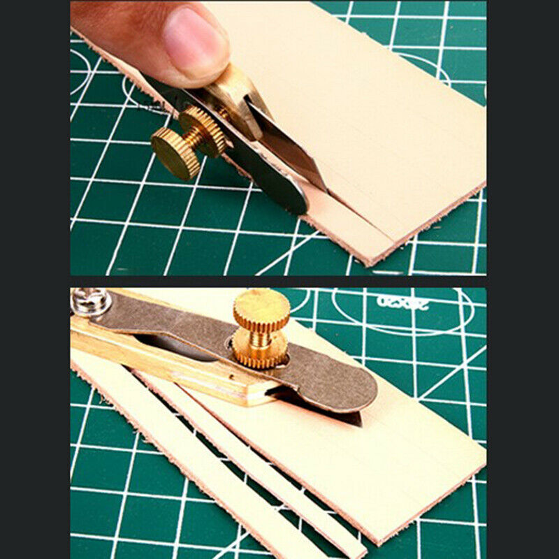 1pc Hand DIY Draw Gauge Professional Patchwork Fabric Leather Craft CutBDAU