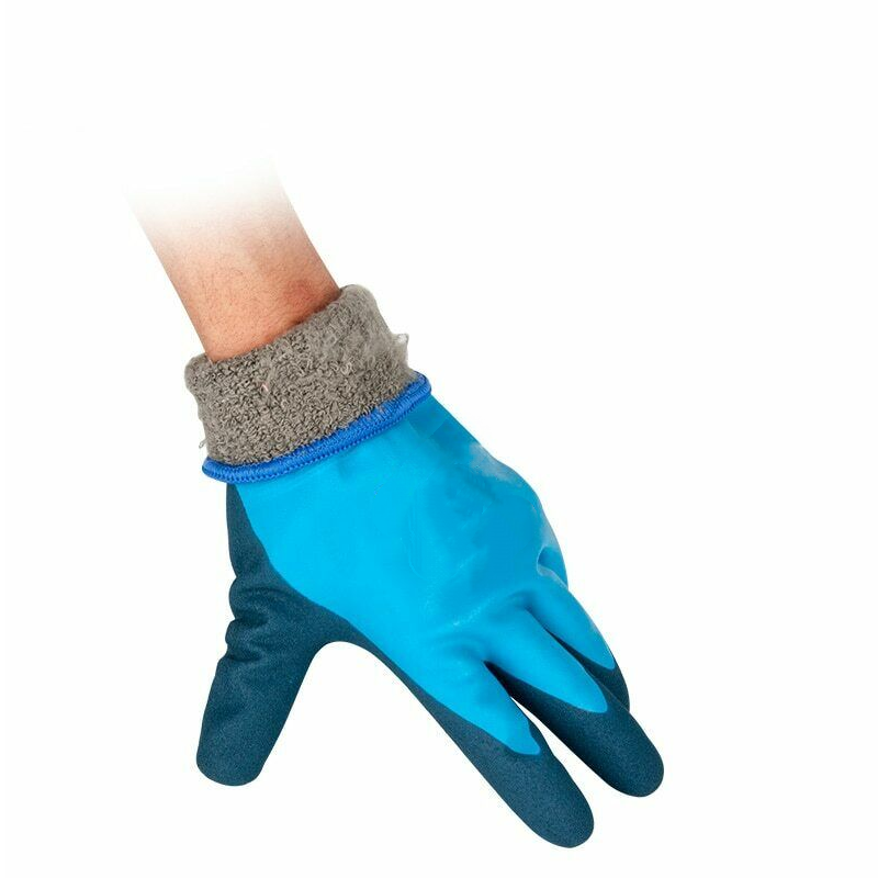 -30 Â° Antifreeze Plus Velvet Warm Waterproof Gloves Cold-Proof All Rubber Gloves