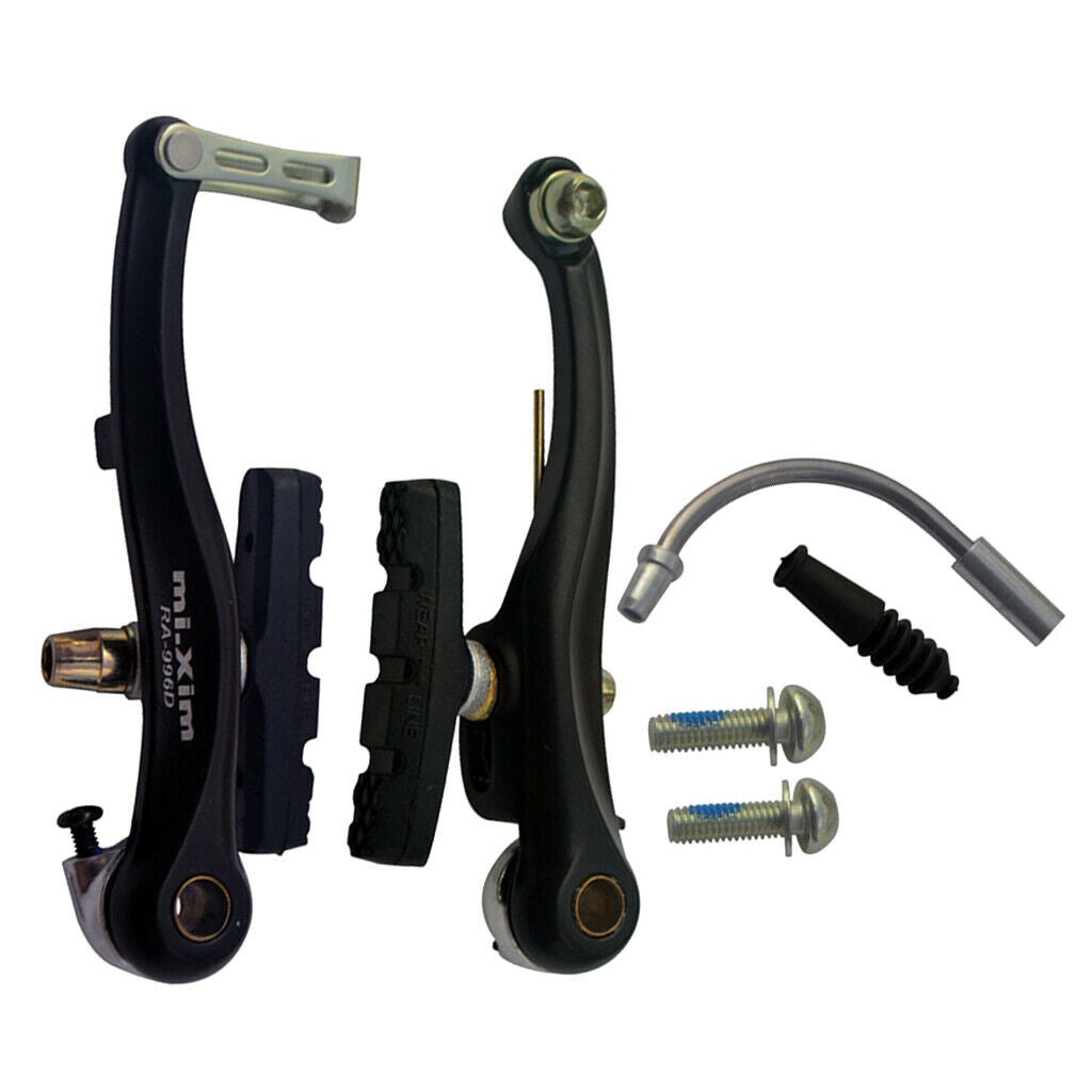 Bikes V Brake Set Kit Bicycle Front or Rear Linear Pull V-Brake Pad