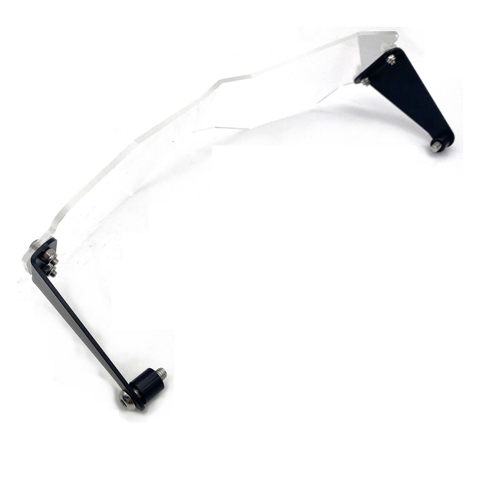 Motorcycle Headlight Protector Guard Grille Cover Transparent Light Bracket