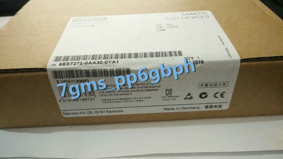 1 PC New Siemens 6ES7272-0AA30-0YA1 Text Display 6ES7 272-0AA30-0YA1 In Box