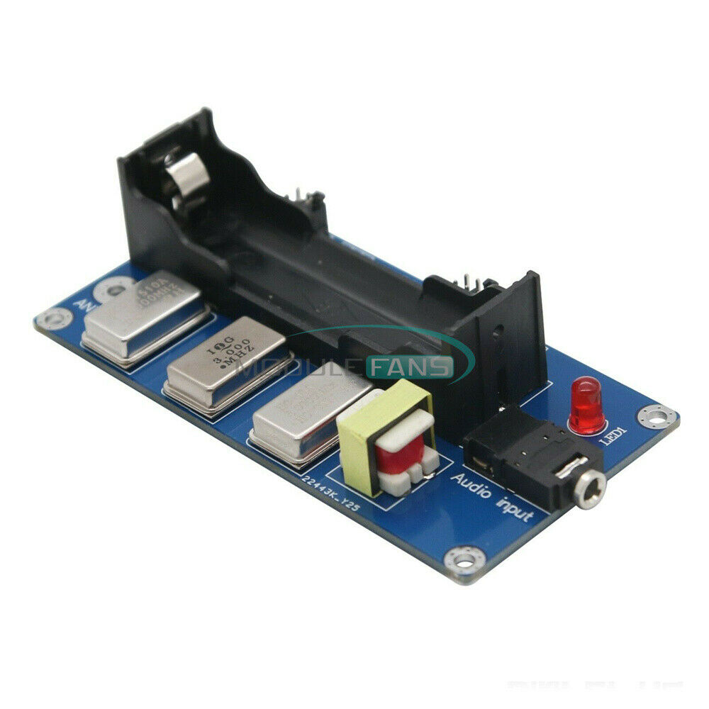 3-Channel AM Radio Transmitter w/ Antenna Audio Cable 1MHz 3MHz 5MHz Finished