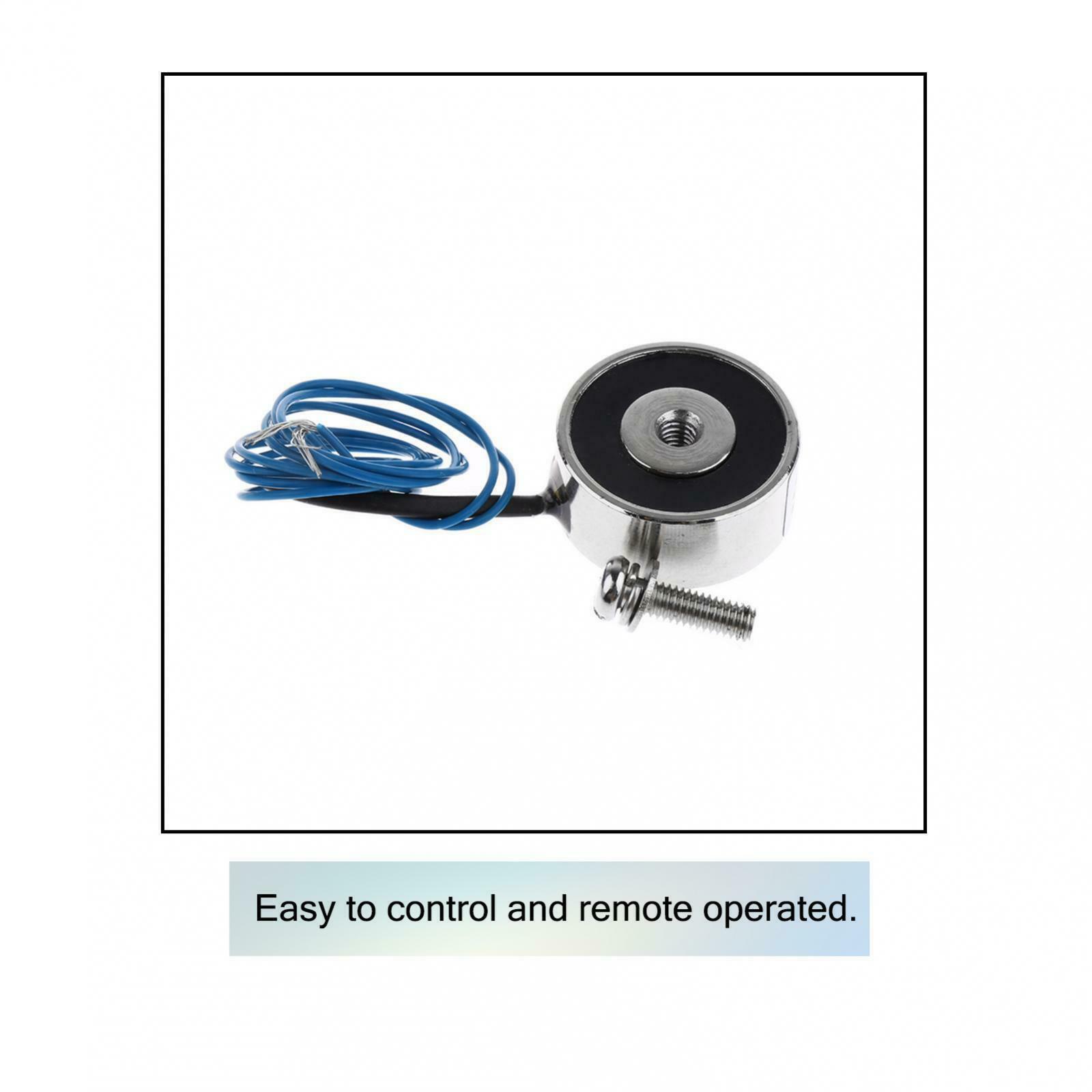 10pcs DC 12V Ultrathin Electric Electromagnet Holding Solenoid 5KG DIY