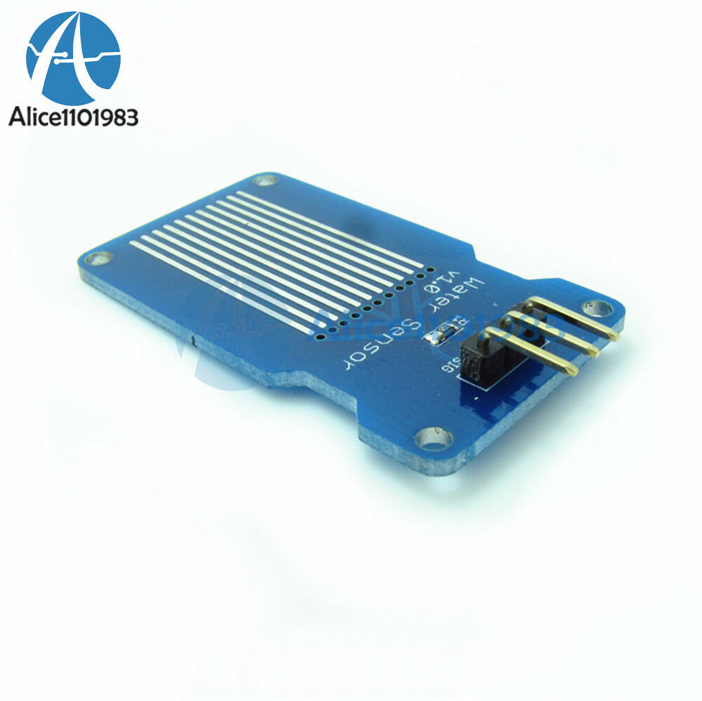 Rain Water Sensor Water Level Sensor Module Depth of Detection for Arduino