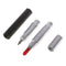 Double End Sharp Tungsten Steel Tip Scriber Clip Pen Glass Metal Marking Tool