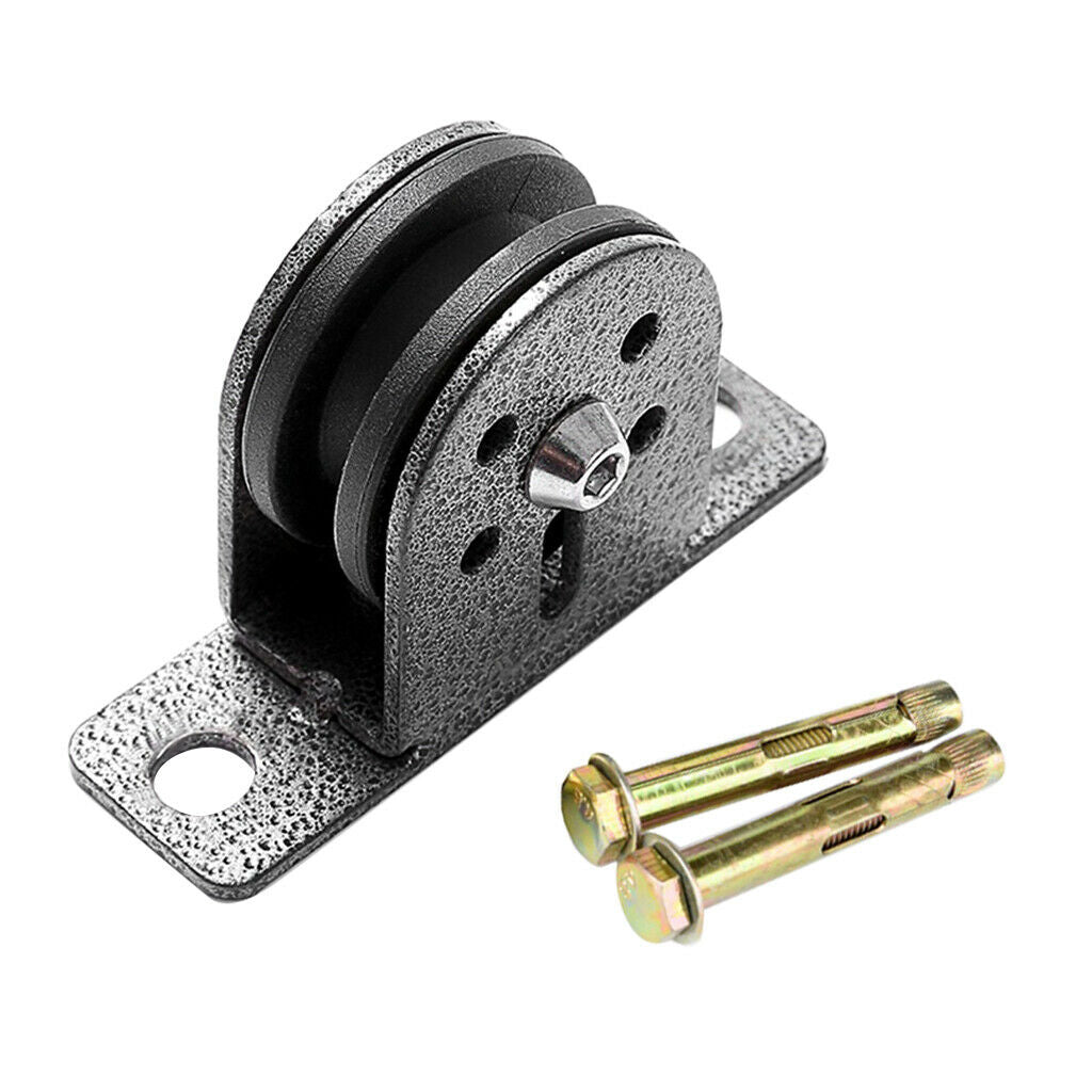 Fitness 300kg Load Bearing Pulleys Gym Lifting Rope DIY Cable Silent Pulley Kit