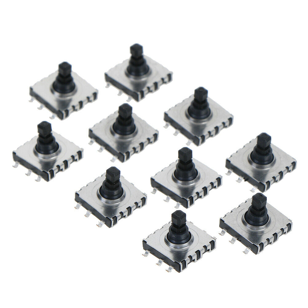 10Pcs 5 five way switch 10 * 10 * 9mm multi direction switch touch reset buttoDD