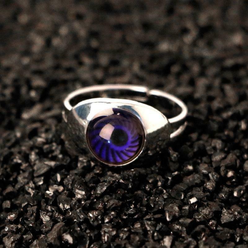 Magic Eye Shape Color Change Mood Ring Emotion Feeling Temperature Rings