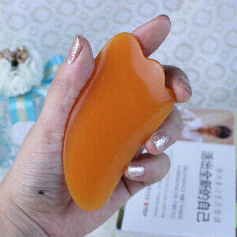 Beeswax Guasha Scraping Massage Scraper Tool Face Eye Care SPA Massa.l8