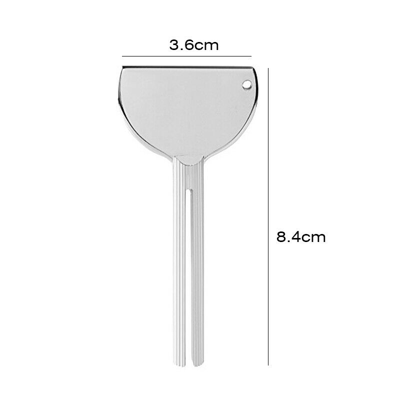 Reusable Tool Roller Toothpaste Squeezer Tube Stainless Steel Key Dispenser Acce