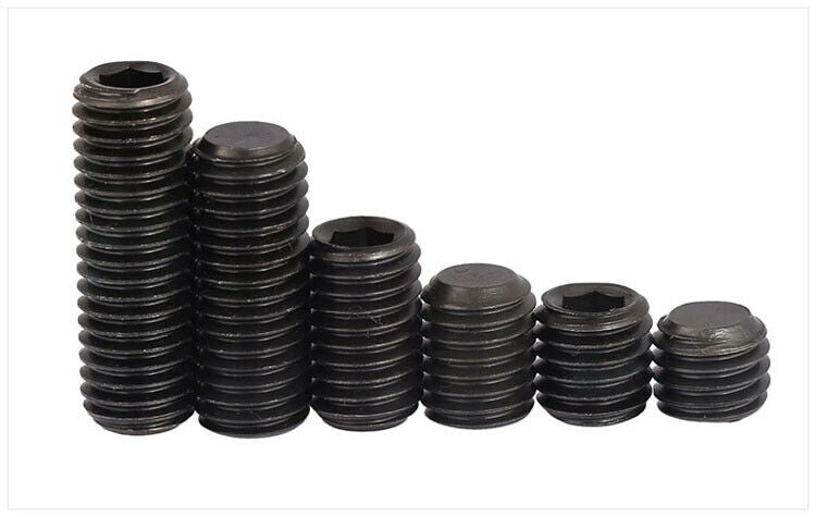 200pcs M3 M4 M5 M6 Set Allen Head Hex Socket Screws DIN913 Assortment Kit