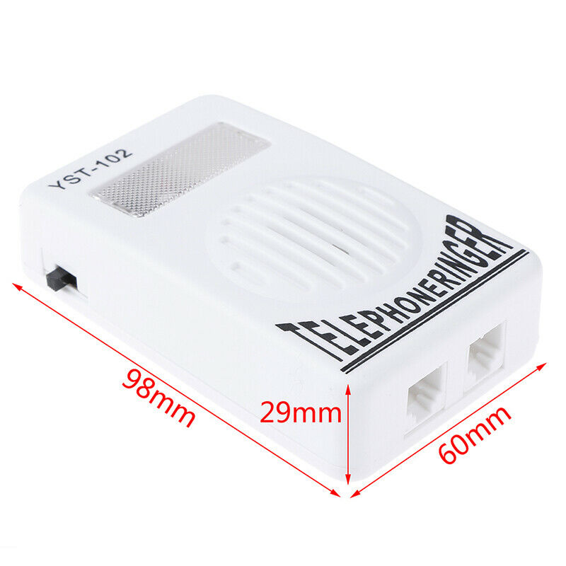 95dB Extra-Loud Telephone Phone Ringer Amplifier Landline Ringer Sound Ri.l8