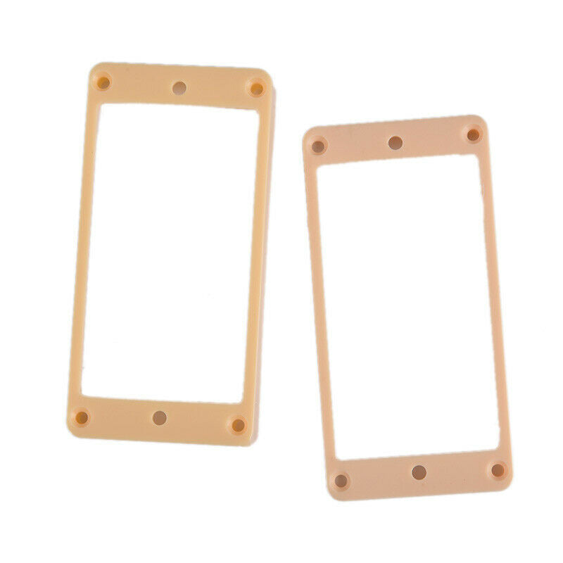 2Pcs Plastic Guitar Humbucker Pickup Mounting Ring Frames For Electric Gu.l8