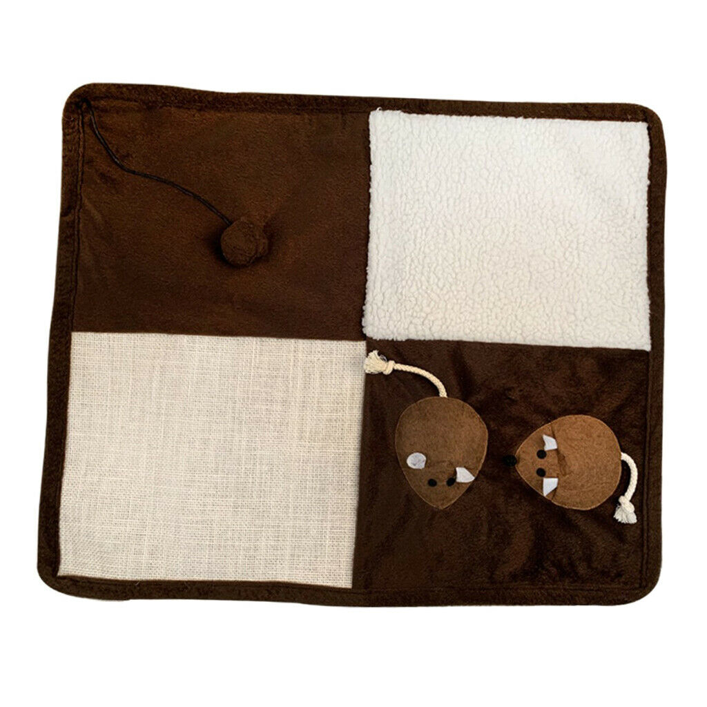 Cats Scratching Pad Cat Scratcher Sleeping Mat For Medium Large Cat Square