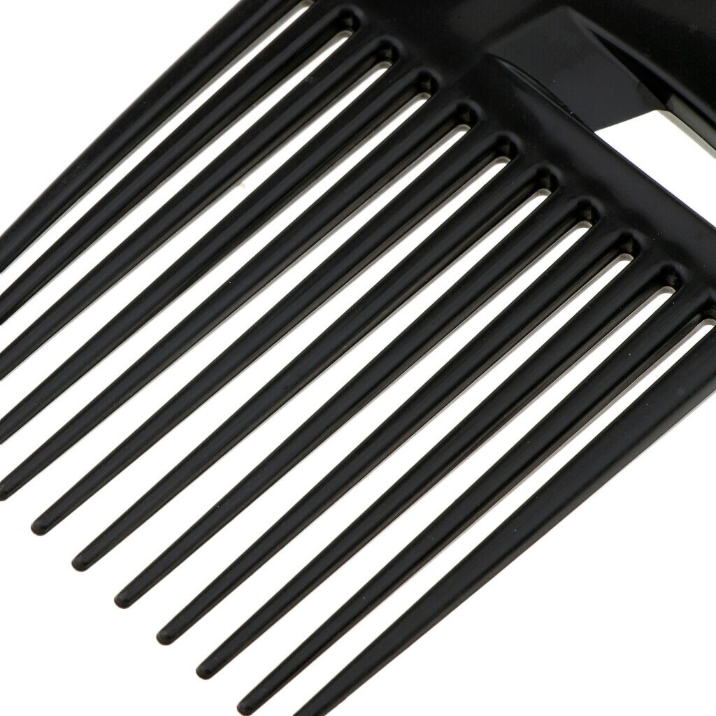 Afro comb hair salon styling hair comb hairdresser plastic curly hair brush