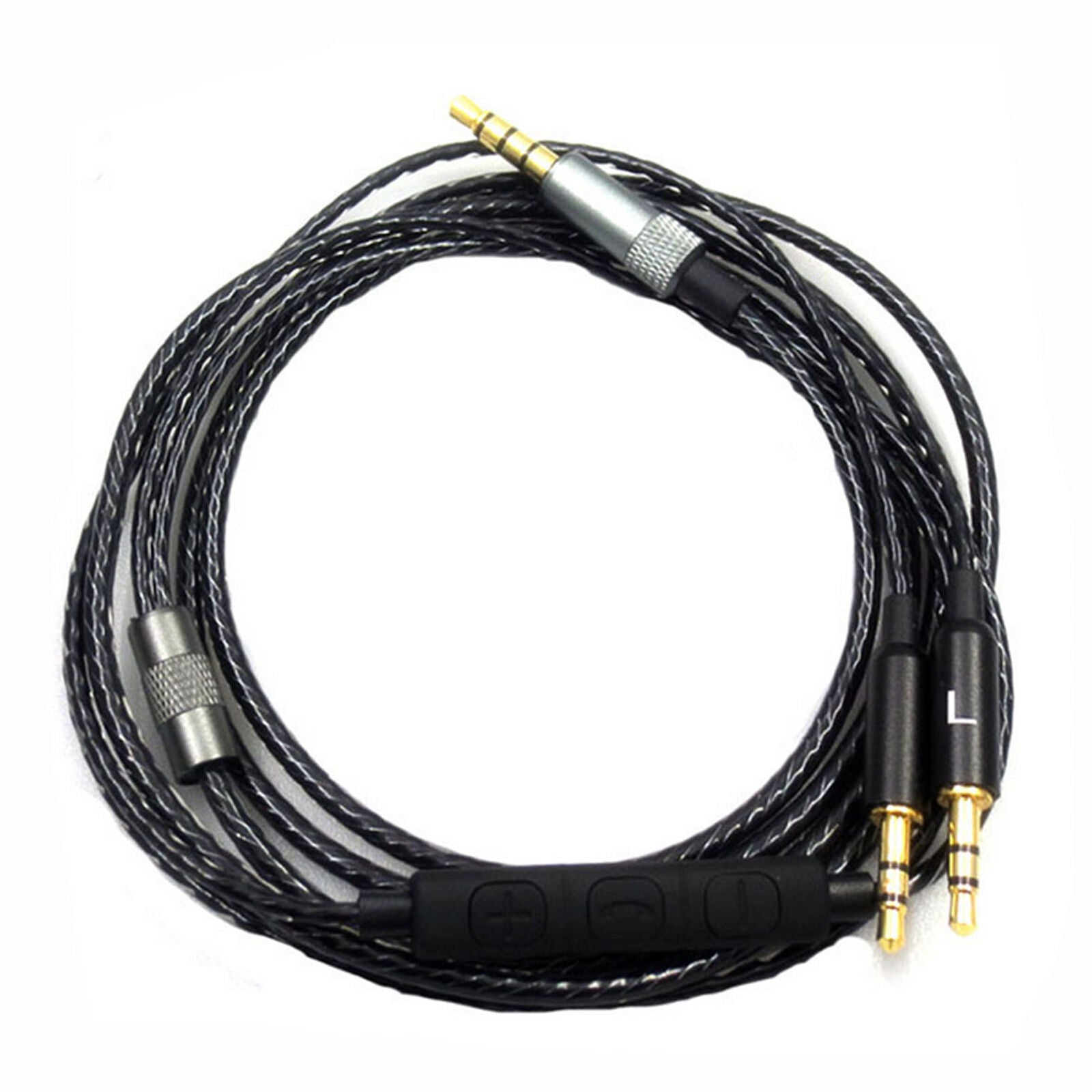 Replacement For Sol Republic Master Tracks Mic Cable HD V8 V10 12 X3 Headphone