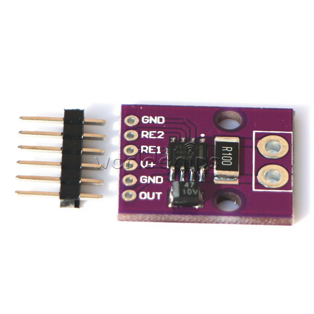 INA282 Bidirectional Wide Common-Mode Range Voltage Output Current Shunt Monitor