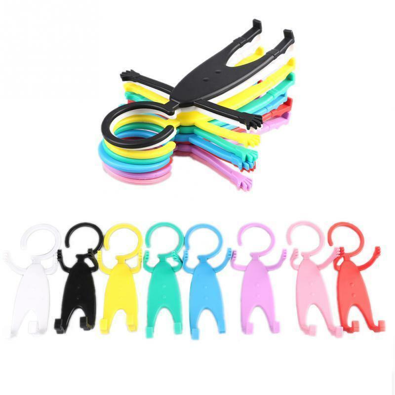 Flexible Human Shape Silicon Grip Cell Phone Car Stand Holder SEDD