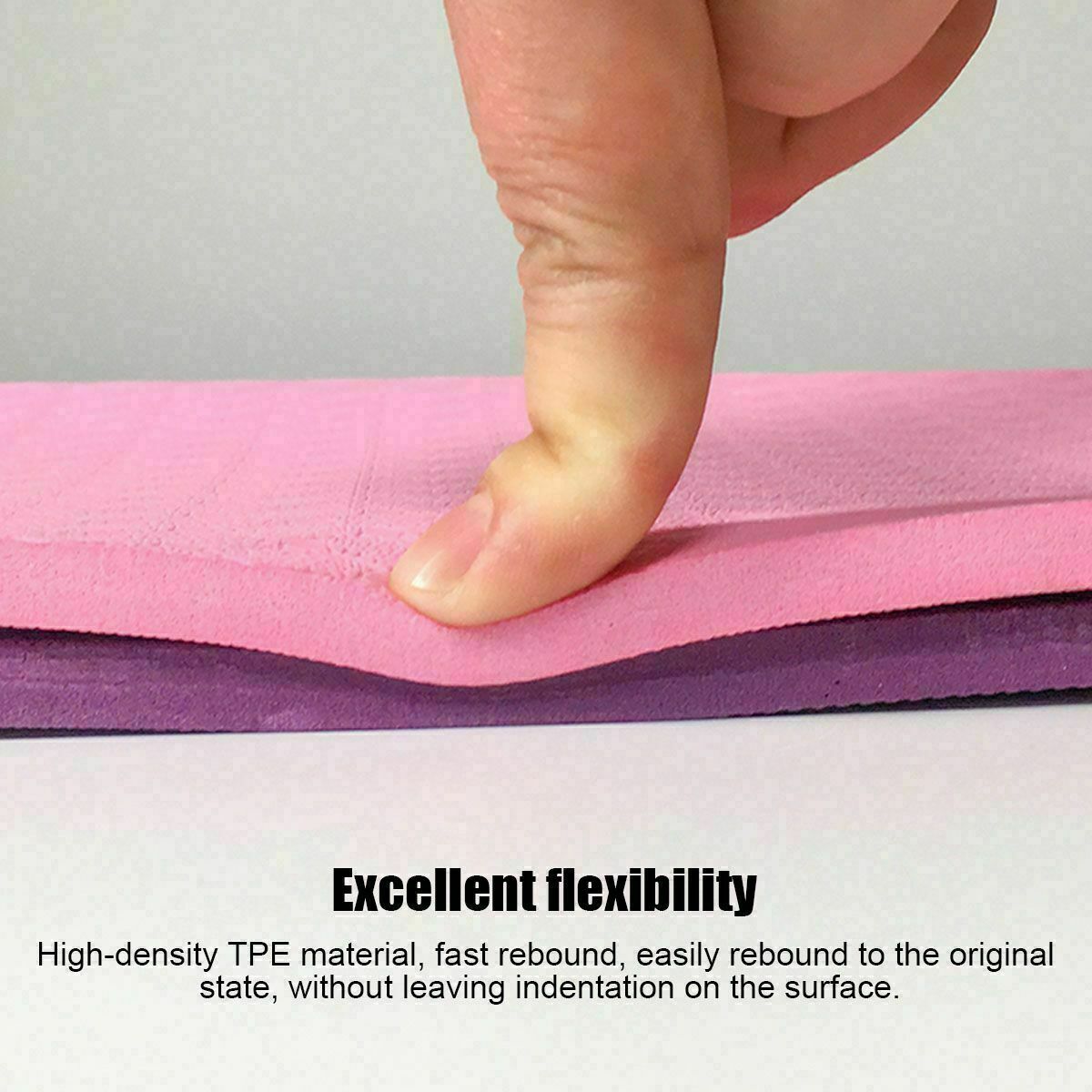 HOT Yoga Knee Non-slip Pad Mat Plank Pilates Exercise Sports Gym Fitness Pads US