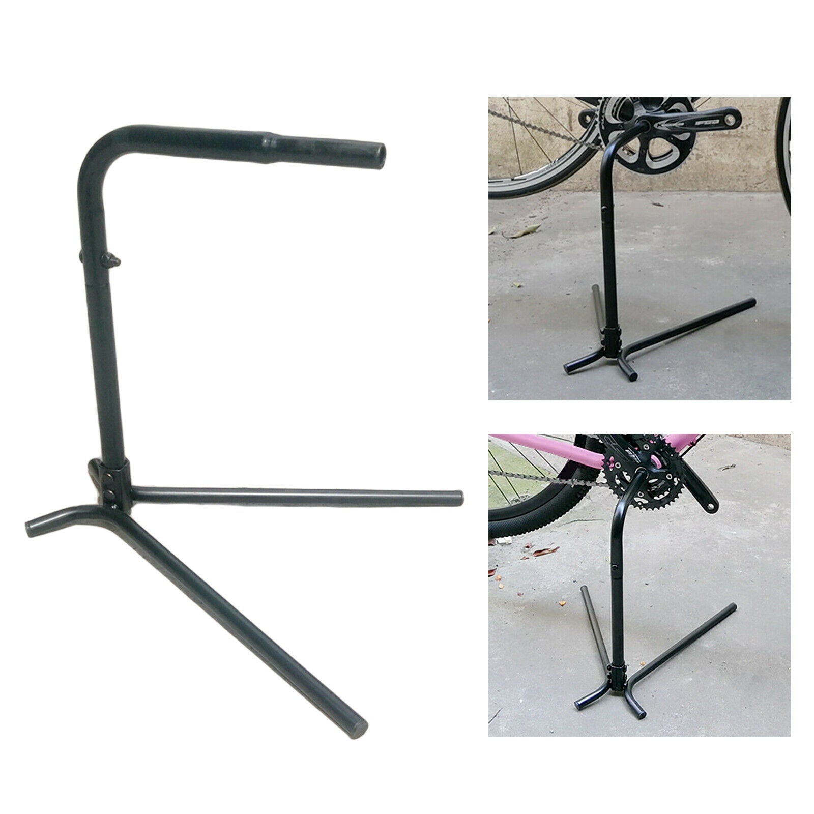 Bike Wheel Hub Display Parking Floor Stand Rack MTB Road Maintenance Repair