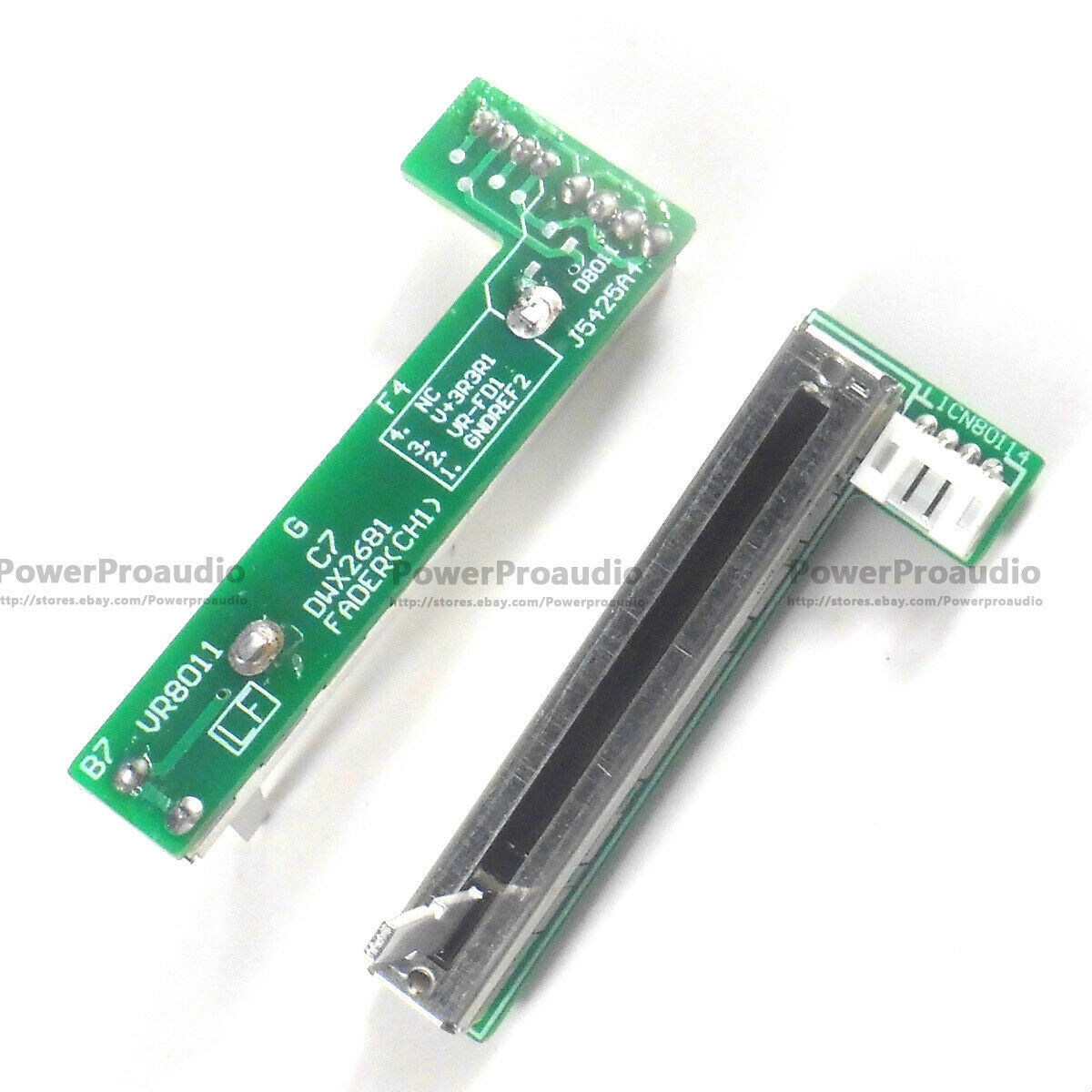 2pcs Ch 1 or Ch 3 Fader Assembly for Pioneer DJM 700 (DWX2681 / DWX2683)