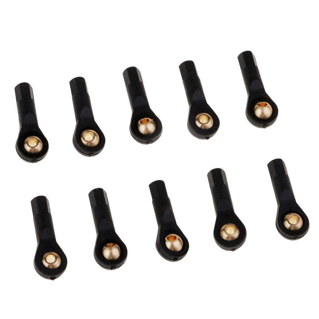20pcs Universal Ball Head Buckle Tie Rod End Ball Head Plug For RC Truck Car