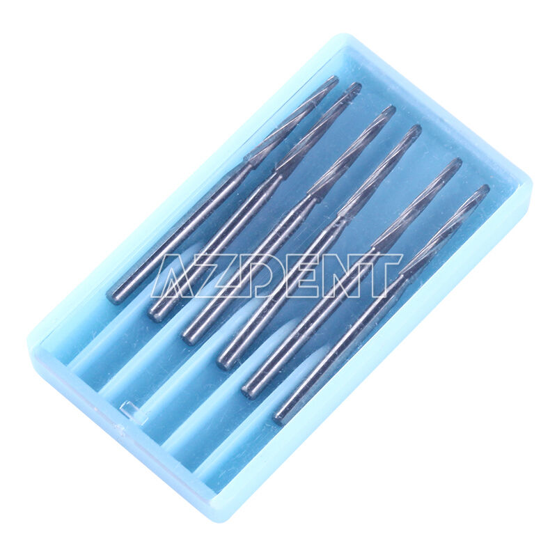 5 Kits Dental Surgical Bur FG Zekrya 28mm Carbide Bone Cutters Finishing Burs