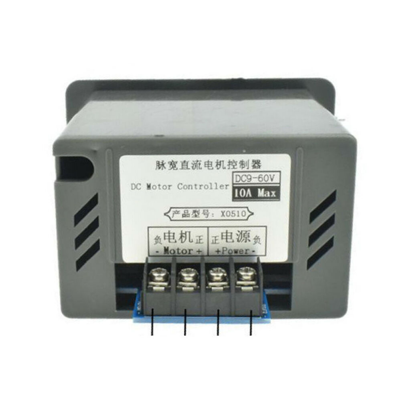 X0510 Dc 12V24V36V48V 10A Motor Control Pwm Modulation Variable Speed Switch