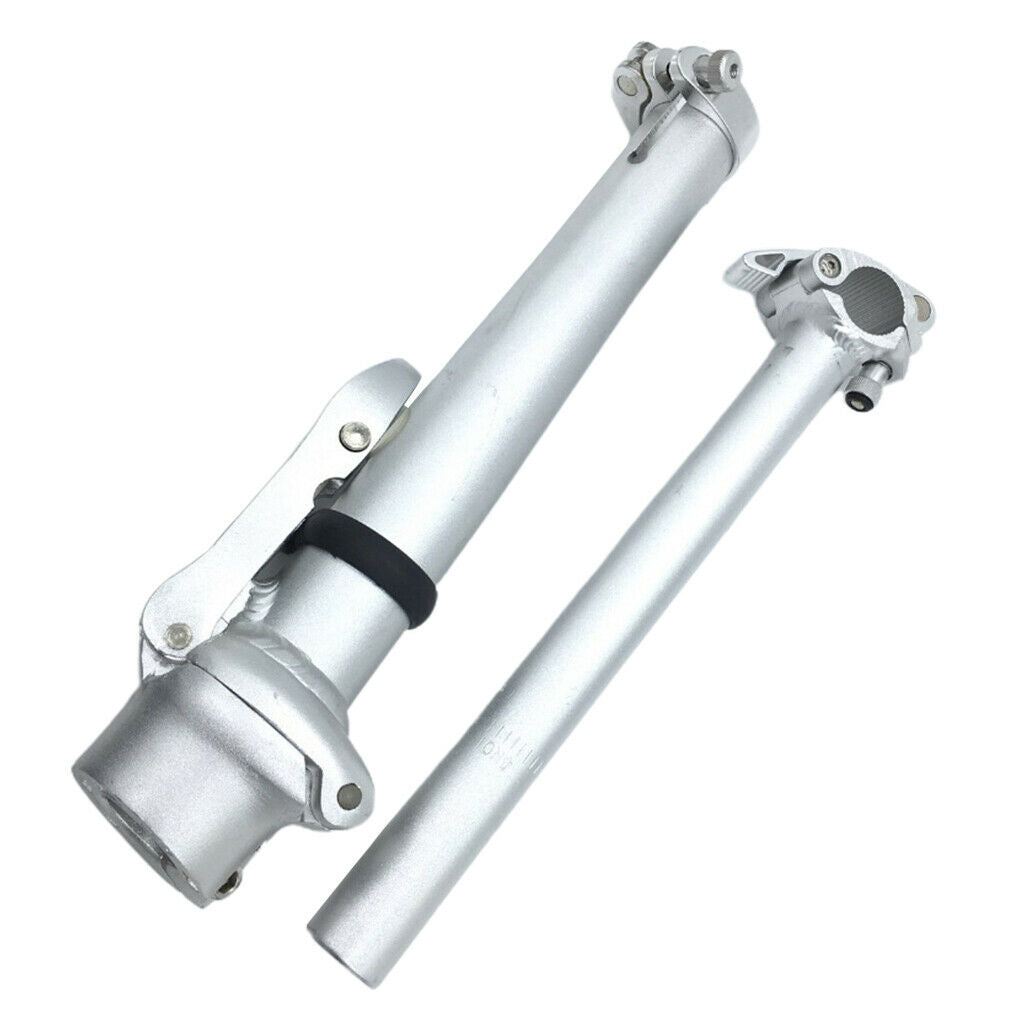 Folding 25.4mm Bicycle Head Tube Stem 28.6mm Handlebar Support Pole For DAHON